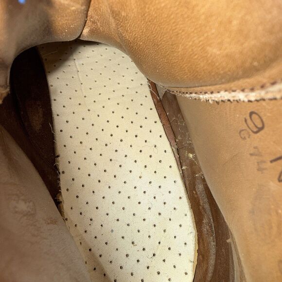Vintage Vasque Suede Mountaineering Boots Mens 9N Vibram Alpine Waffle Stomper⁠